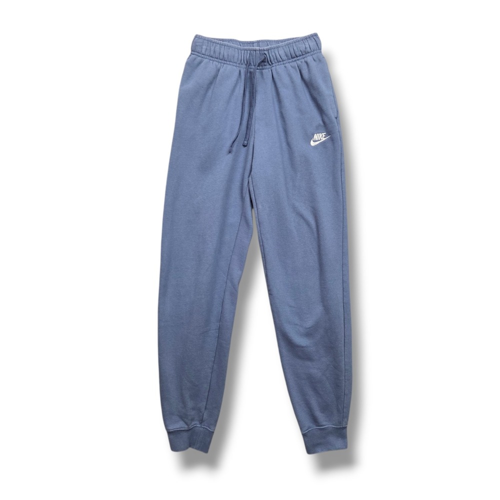 Nike Sportswear Club Fleece Mid Rise Jogger Womens XS Blue DQ5191-491 Sweatpant